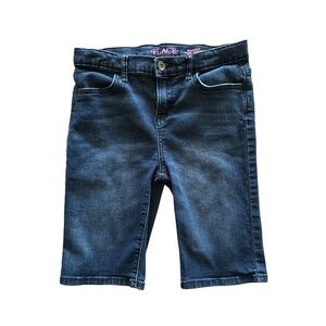 The Children’s Place Girls Denim Shorts With Adjustable Waist, Size 14